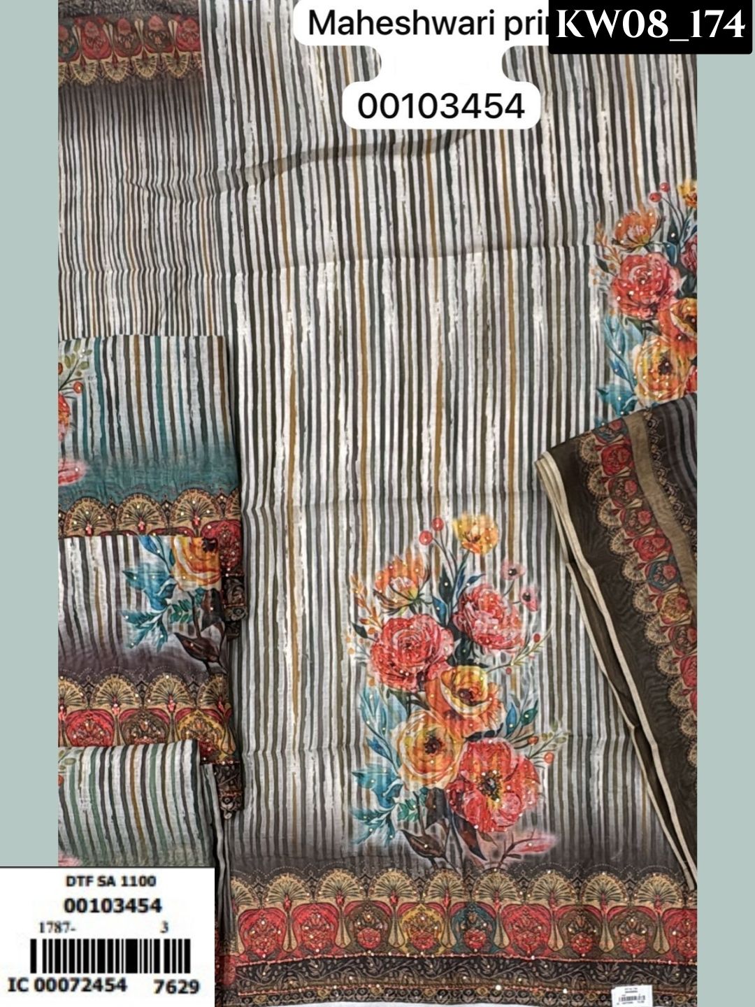 Ornate Garden Print Glow _142