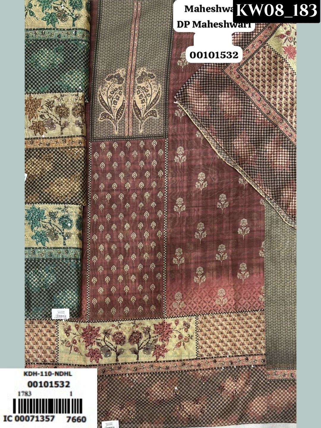 Charming Checks Print Suit _151