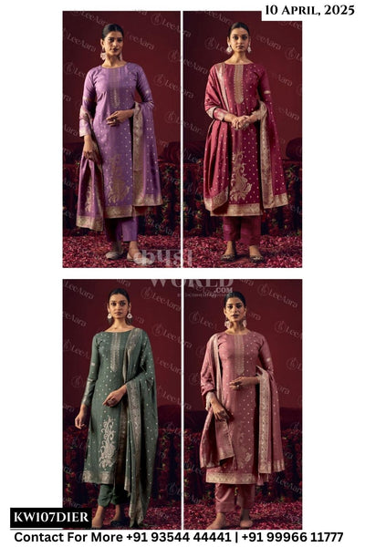 Lee Aara Catalogue - LA-MIRA: PRIMIUM MUSLIN THRED WEAVING