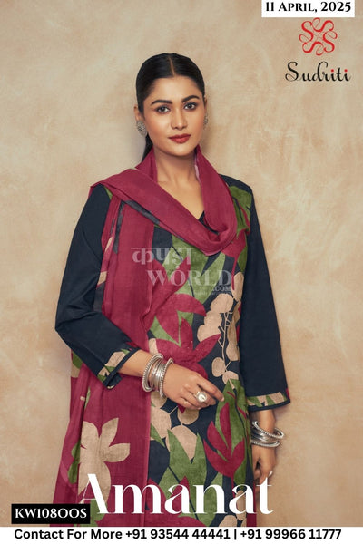 Sudriti Catalogue - Amanat: Digital Printed Pure Cotton Dress Catalog Exporter
