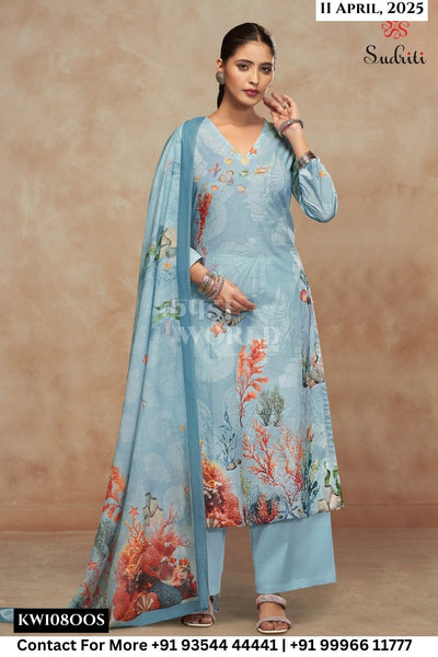 Sudriti Catalogue - Amanat: Digital Printed Pure Cotton Dress Catalog Exporter