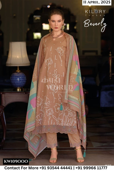 Kilory Catalogue - Beverly: Designer print Cotton Salwa Kameez catalog Wholesaler