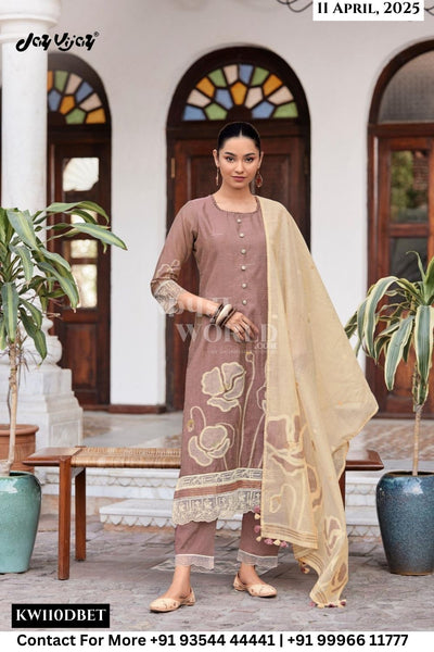 Jay VIjay Catalogue - Chulbul: Fancy South Cotton Suit Catalog Supplier