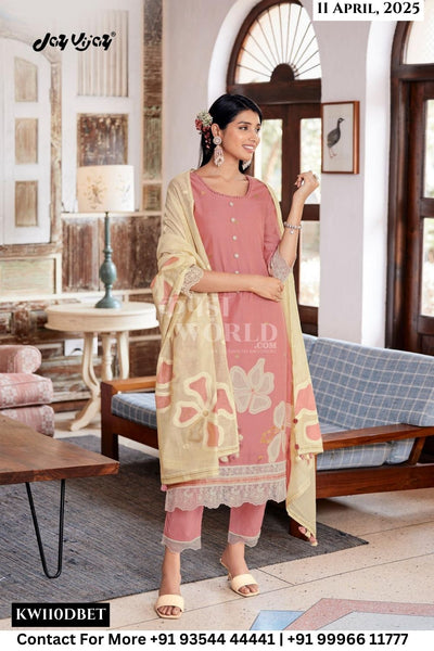 Jay VIjay Catalogue - Chulbul: Fancy South Cotton Suit Catalog Supplier