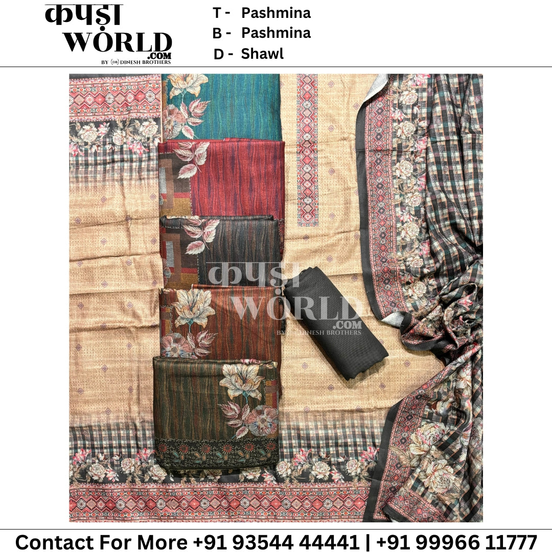 Pashmina .1172 (Set of 6)