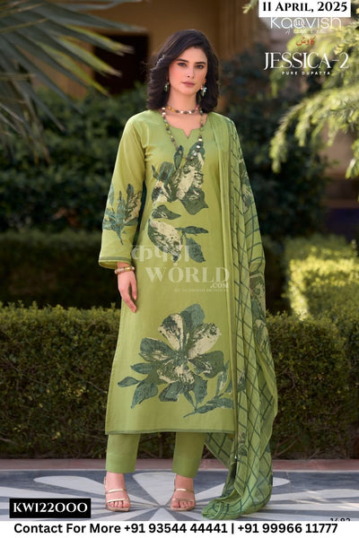 Kaavish Catalogue - Jessica Vol 2: Cotton Salwar Suit Summer Catalog at Best Rate