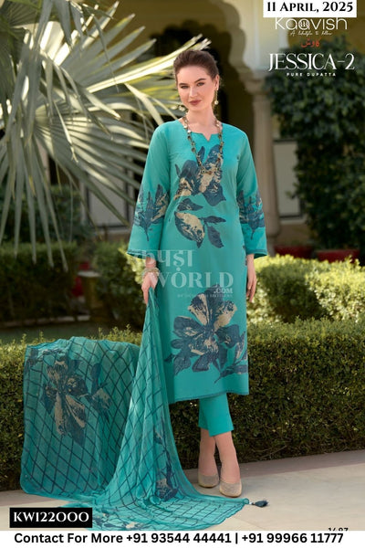 Kaavish Catalogue - Jessica Vol 2: Cotton Salwar Suit Summer Catalog at Best Rate