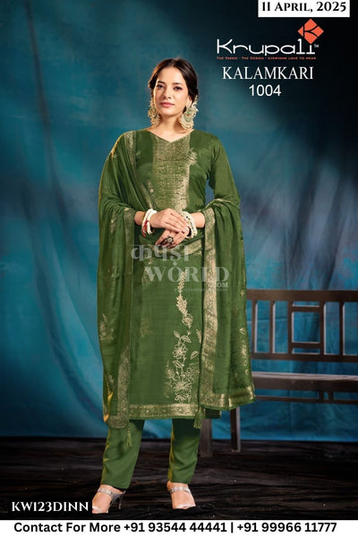Krupali Catalogue - KALAMKARI: PURE MUSLIN JEQ