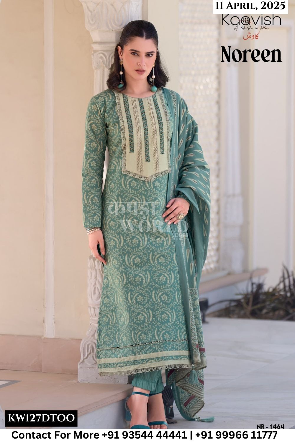 Kaavish Catalogue - Noreen: Stylish Summer Wear Cotton Suit Latest Catalog at best Price
