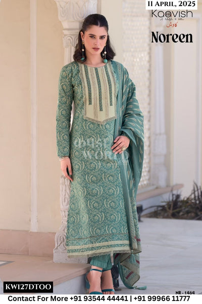 Kaavish Catalogue - Noreen: Stylish Summer Wear Cotton Suit Latest Catalog at best Price