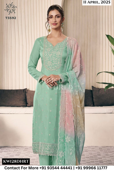 Vinay Catalogue - Ombre: Silk Designer Salwar Kameez Collection