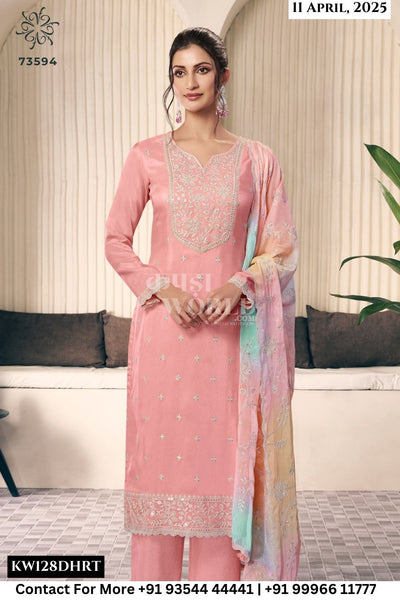 Vinay Catalogue - Ombre: Silk Designer Salwar Kameez Collection