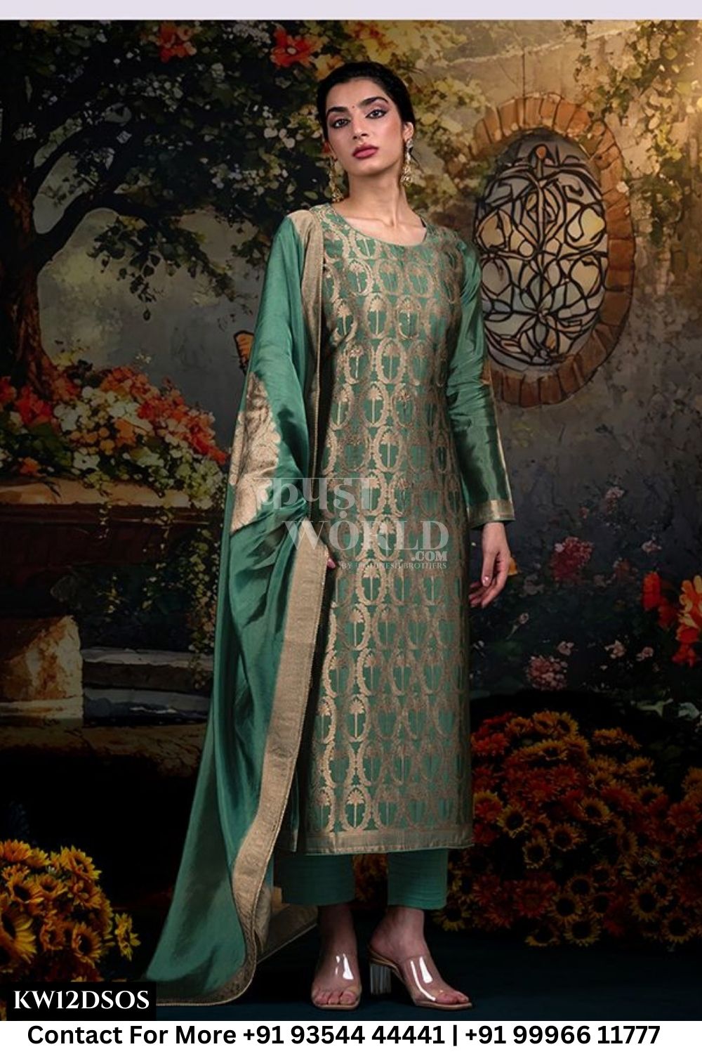 Netra Catalogue - Ayaka: Designer Exclusive Party Wear Woven Silk Suit New Catalog Supplier