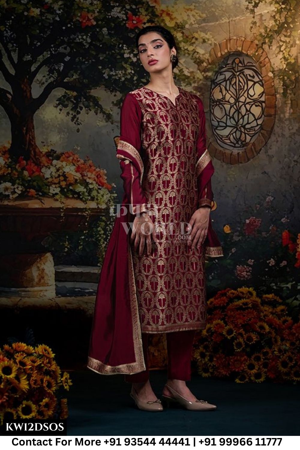 Netra Catalogue - Ayaka: Designer Exclusive Party Wear Woven Silk Suit New Catalog Supplier
