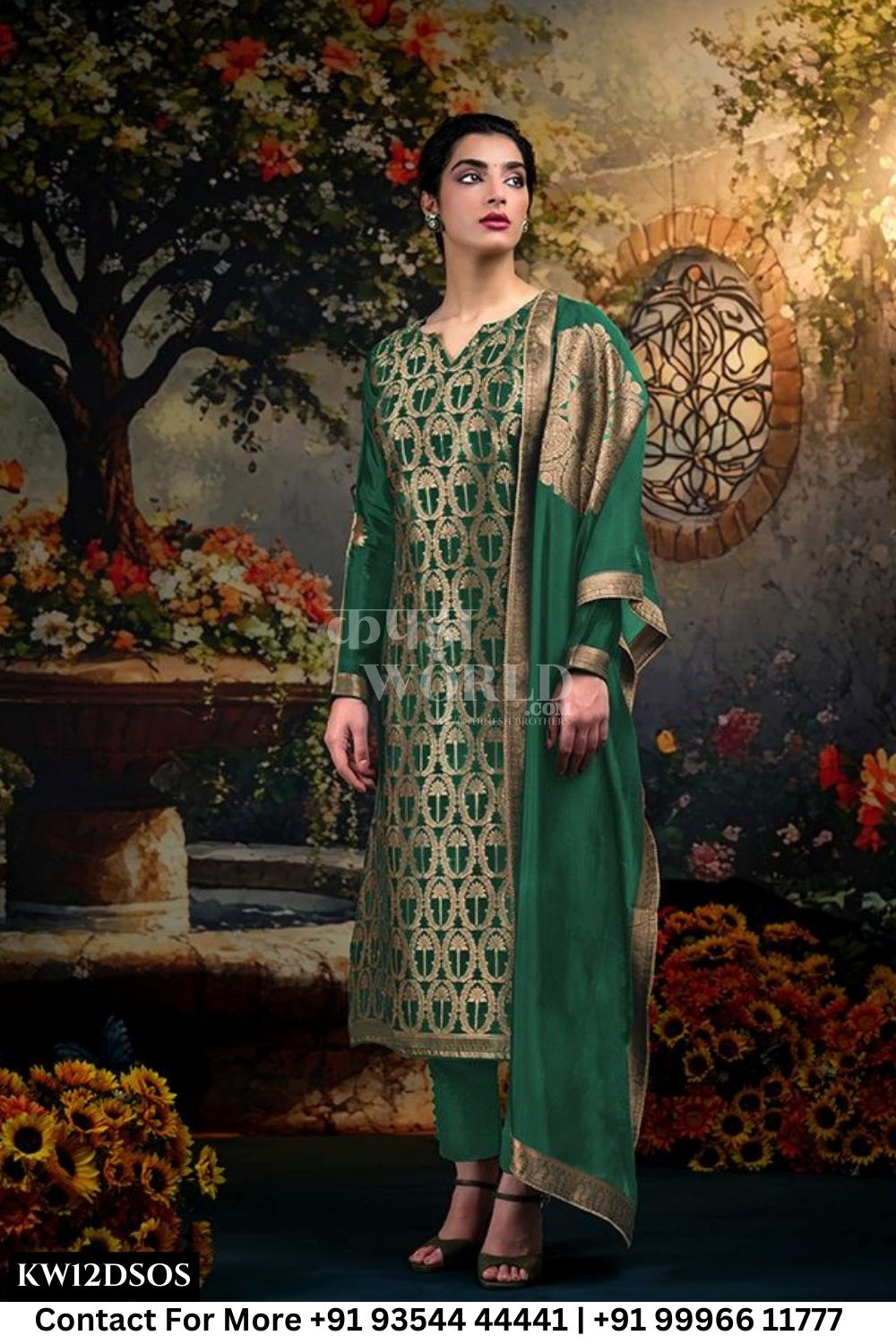 Netra Catalogue - Ayaka: Designer Exclusive Party Wear Woven Silk Suit New Catalog Supplier