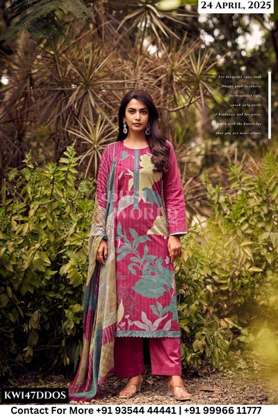 PRM Trends Catalogue - Brisca: Designer print Cotton Suit Catalog Wholesale