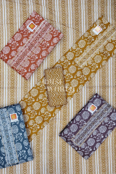 Ahmedabad Unstitched Cambric Suit with Chiffon Dupatta (Set of 4)149No