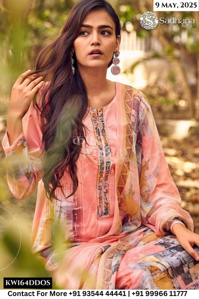 Sadhana Catalogue - Arnisa: Exclusive Print Salwar Suit Catalog Wholesaler