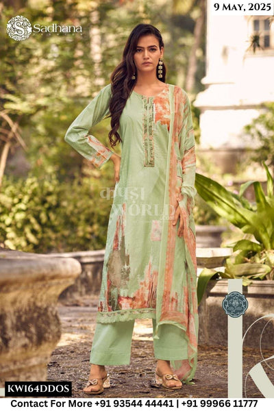 Sadhana Catalogue - Arnisa: Exclusive Print Salwar Suit Catalog Wholesaler