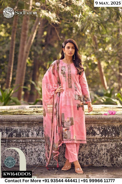 Sadhana Catalogue - Arnisa: Exclusive Print Salwar Suit Catalog Wholesaler