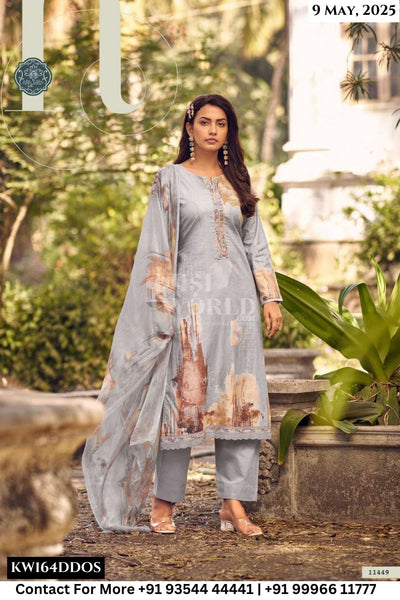 Sadhana Catalogue - Arnisa: Exclusive Print Salwar Suit Catalog Wholesaler