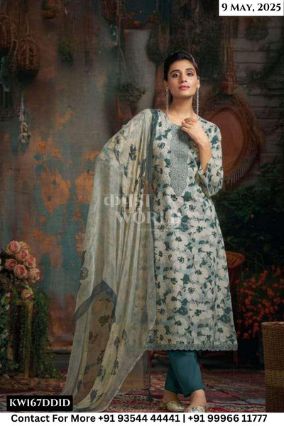 Rang Fashion Catalogue - Blaze: Designer Cotton Salwar Suit Catalog Wholesale Price