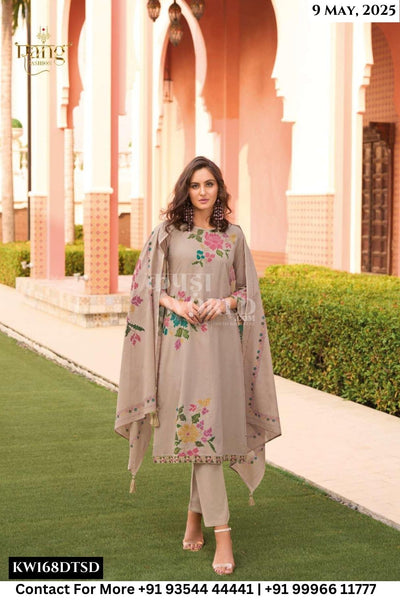 Rang Fashion Catalogue - Freesia: Digital Printed Swiss Lawn Suit Summer Collection