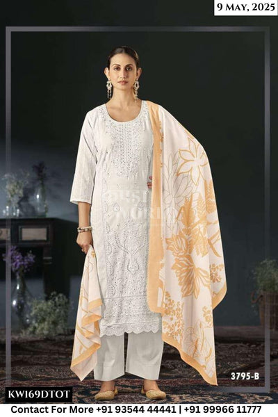 Rivaa Catalogue - Inakshi: Fancy Cotton Salwar Kameez Catalog Exporters