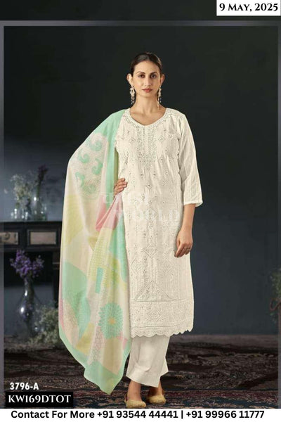 Rivaa Catalogue - Inakshi: Fancy Cotton Salwar Kameez Catalog Exporters
