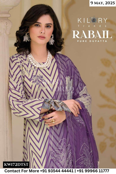 Kilory Catalogue - Rabail:  Summer Wear Lawn Cotton Dress Catalog Dealers
