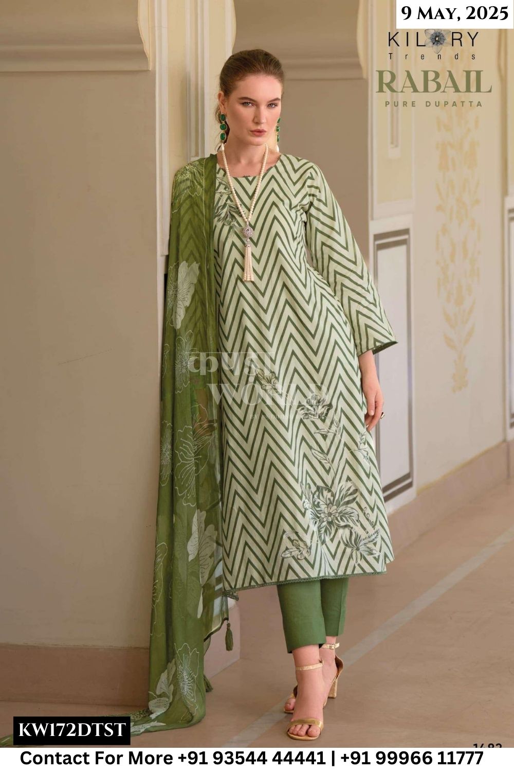 Kilory Catalogue - Rabail:  Summer Wear Lawn Cotton Dress Catalog Dealers