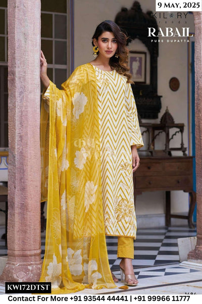 Kilory Catalogue - Rabail:  Summer Wear Lawn Cotton Dress Catalog Dealers