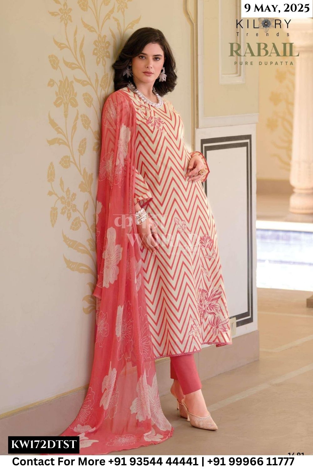 Kilory Catalogue - Rabail:  Summer Wear Lawn Cotton Dress Catalog Dealers