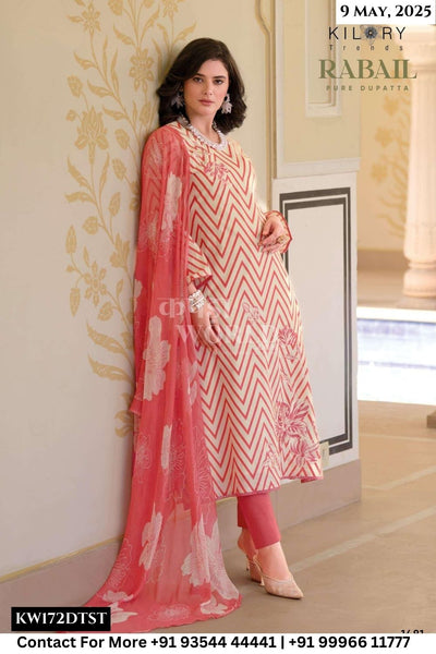 Kilory Catalogue - Rabail:  Summer Wear Lawn Cotton Dress Catalog Dealers
