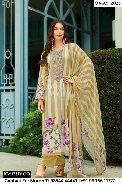 Rang Fashion Catalogue - Rahi: Fancy Cotton Salwar Kameez Catalog Wholesale Price