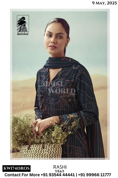 Sahiba Catalogue - Rashi: Pure Heavy Cotton Exclusive Summer Suits Catalog Dealers