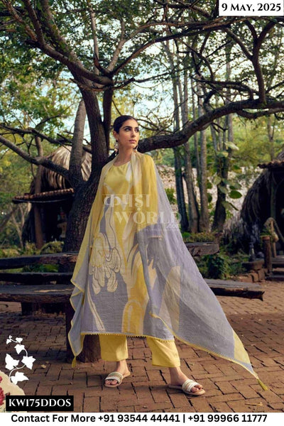 Prm Trendz Catalogue - Safina: Stylish Cotton Ladies Suits Catalog Exporters