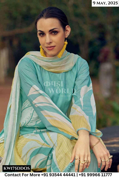 Prm Trendz Catalogue - Safina: Stylish Cotton Ladies Suits Catalog Exporters