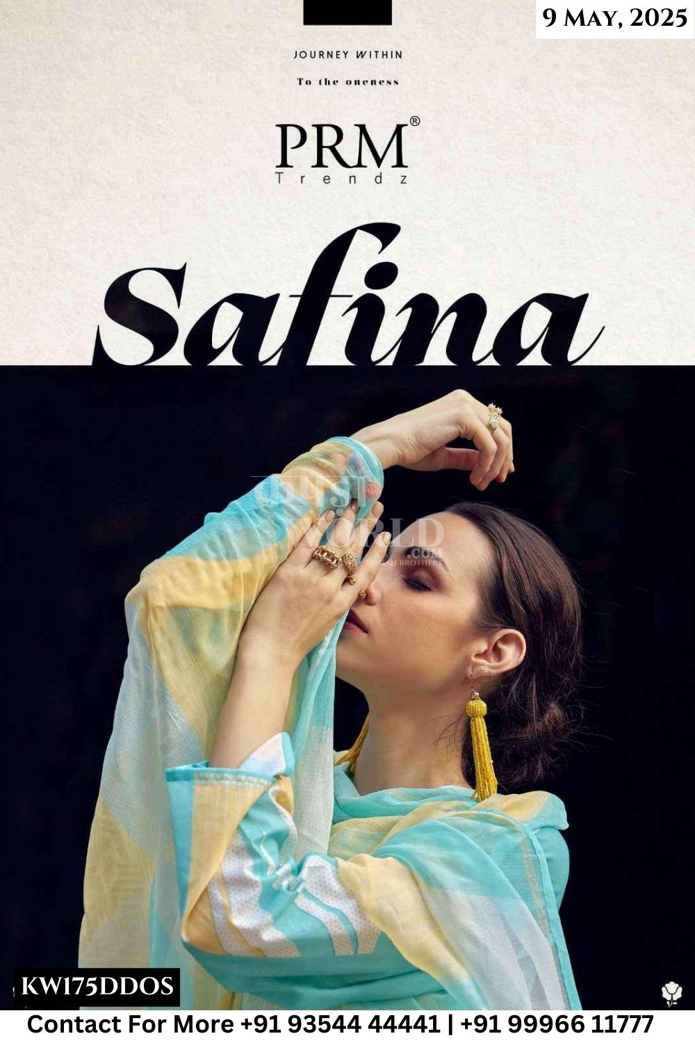 Prm Trendz Catalogue - Safina: Stylish Cotton Ladies Suits Catalog Exporters