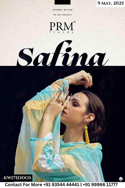 Prm Trendz Catalogue - Safina: Stylish Cotton Ladies Suits Catalog Exporters