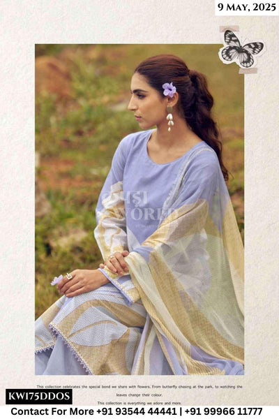 Prm Trendz Catalogue - Safina: Stylish Cotton Ladies Suits Catalog Exporters