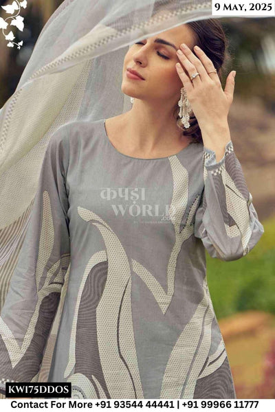 Prm Trendz Catalogue - Safina: Stylish Cotton Ladies Suits Catalog Exporters