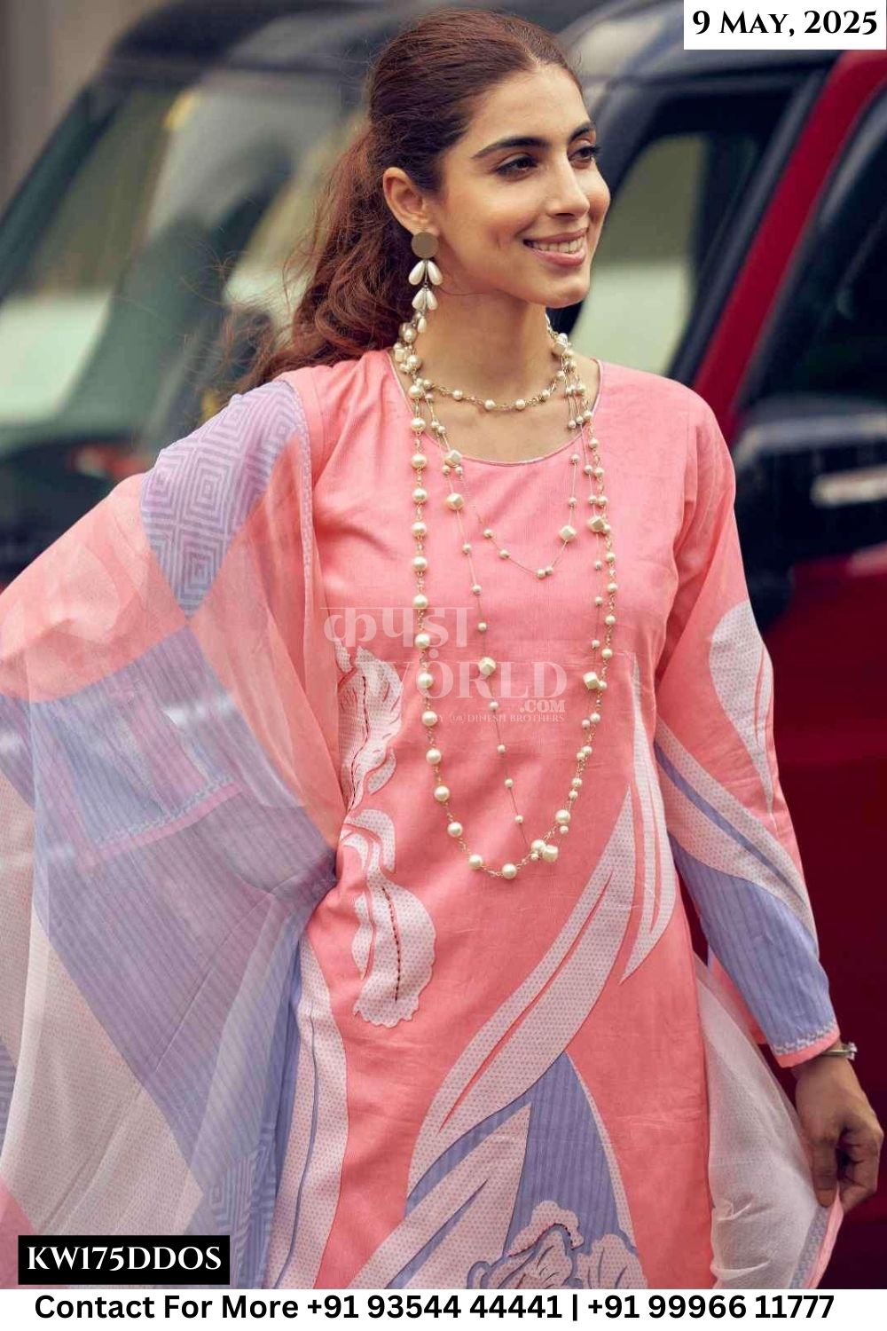 Prm Trendz Catalogue - Safina: Stylish Cotton Ladies Suits Catalog Exporters