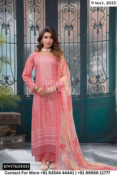 Rang Fashion Catalogue - Status: Fancy Knot Work Cotton Suit New Collection