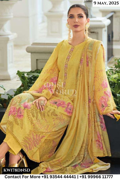 Rang Fashion Catalogue - Swara: Exclusive Linen Salwar Suit Catalog Wholesaler