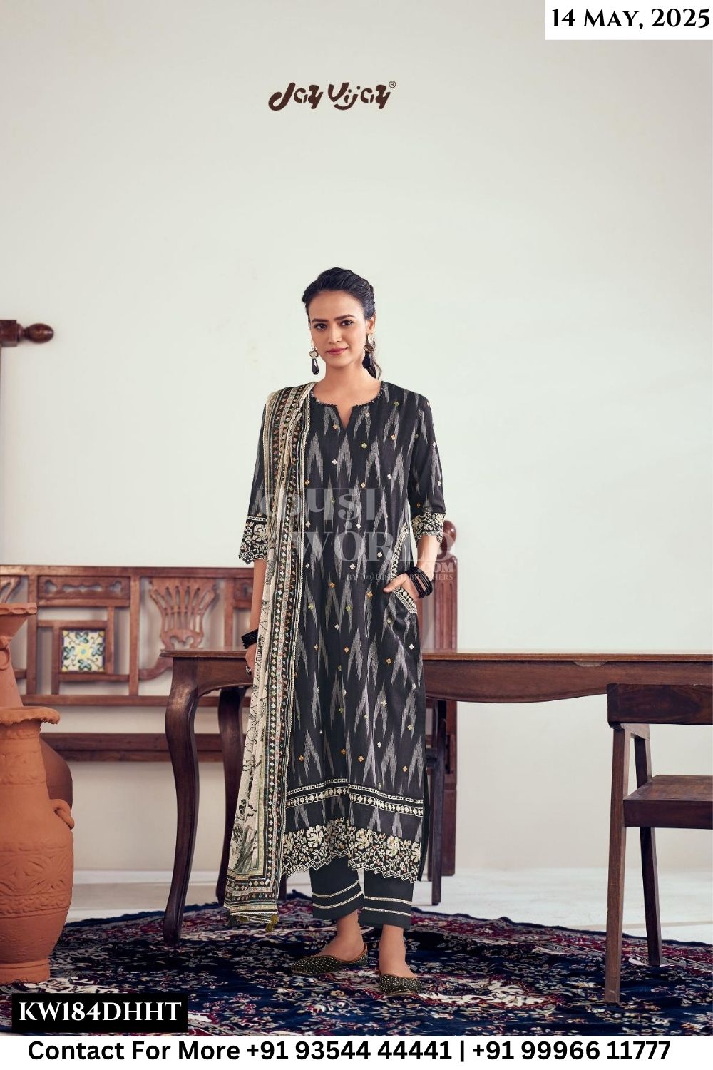 Jay Vijay Catalogue - Iksha: Latest Designer Cotton Dress Catalog Wholesale Price