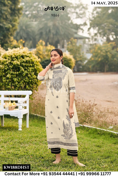 Jay Vijay Catalogue - Nimbu Paani: Cotton Jacquard Fancy Suit Suppliers