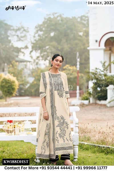 Jay Vijay Catalogue - Nimbu Paani: Cotton Jacquard Fancy Suit Suppliers