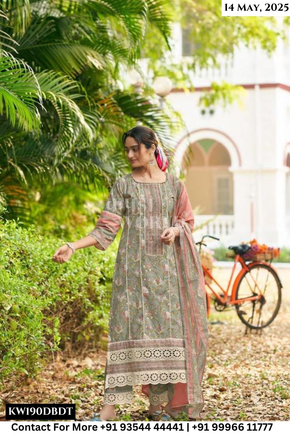 Jay Vijay Catalogue - Safarnama: Summer Wear Fancy Ladies Suit Catalog Wholesale