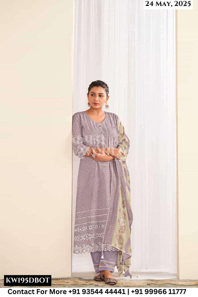 Jay Vijay Catalogue - Saheliya: Exclusive Designer Cotton Suit Latest Catalogs